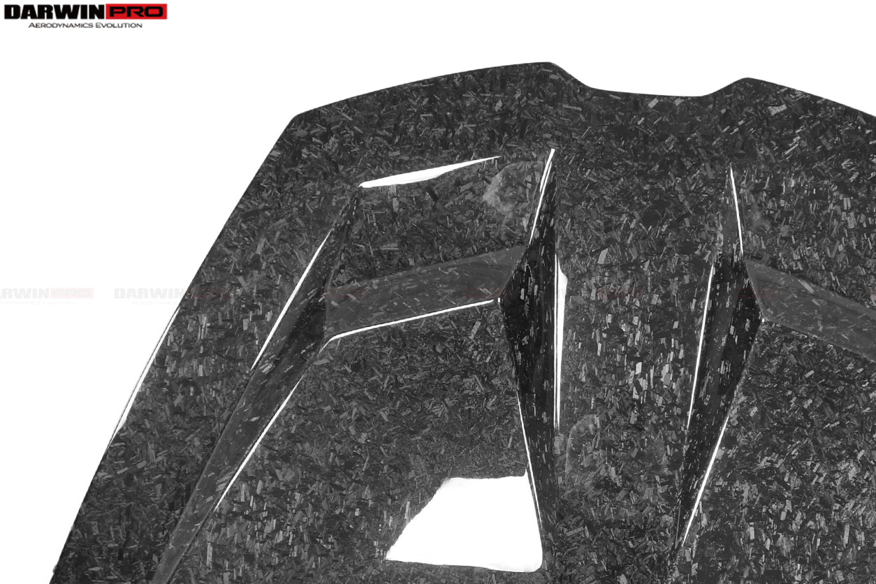 2015 - 2025 Lamborghini Huracan LP610 & LP580 & EVO & Tecnica BKSS Style Carbon Fiber Hood