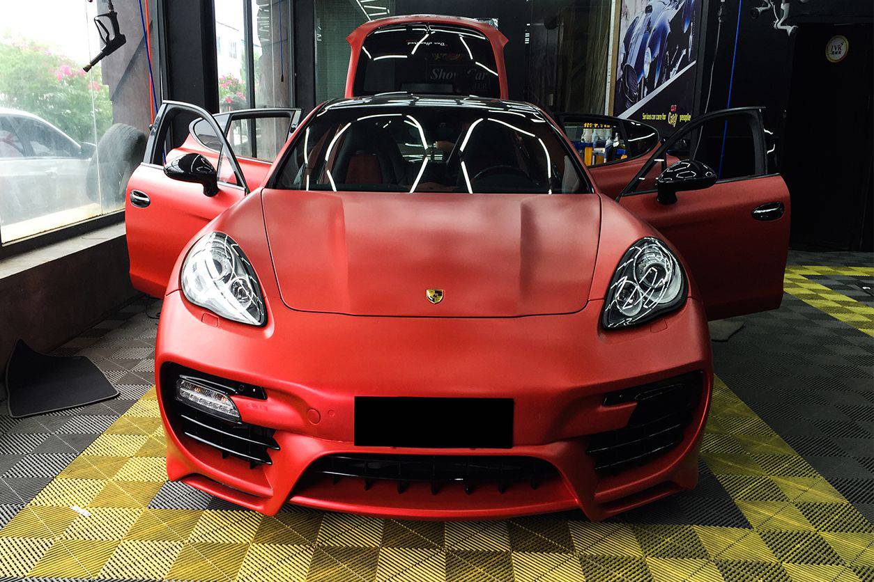 2010-2013 Porsche Panamera 970.1 CAT Style Front Bumper - Carbonado
