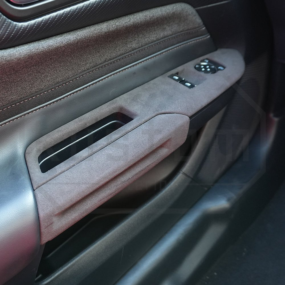 Ford Mustang S650 Suede Leather Door Handle Trim 2024+