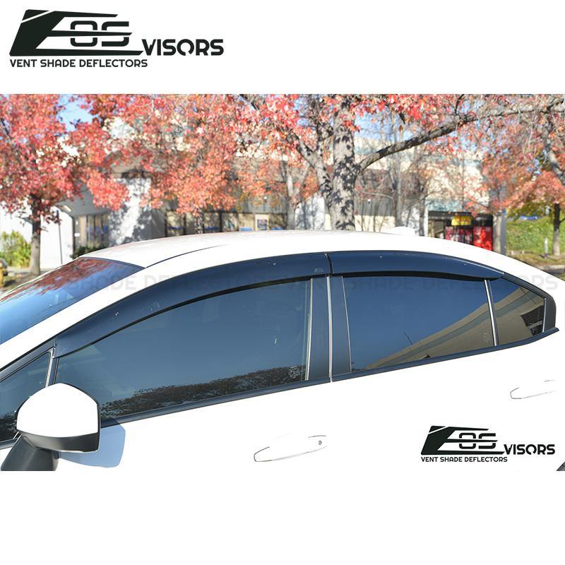 2015-19 Subaru WRX | STi Window Visors Wind Deflectors Rain Guards - ExtremeOnlineStore