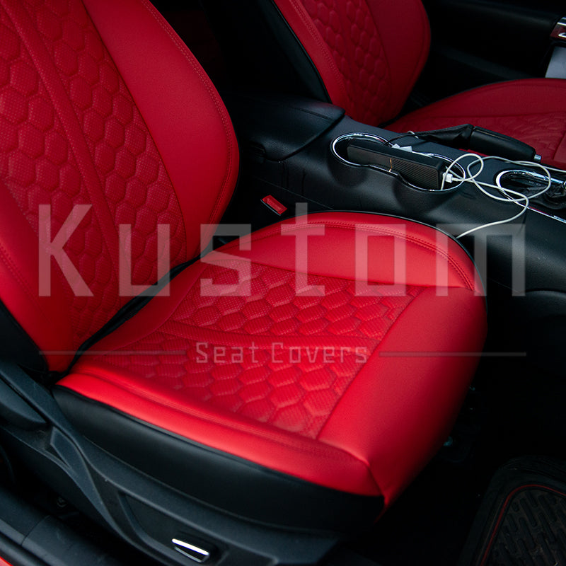 2015-23 Ford Mustang S550 Coupe Genuine Leather Seat Covers