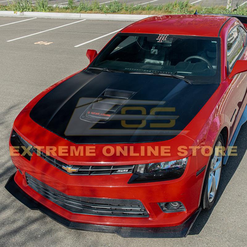 2014-15 Camaro SS Carbon Fiber Front Splitter - Extreme Online Store