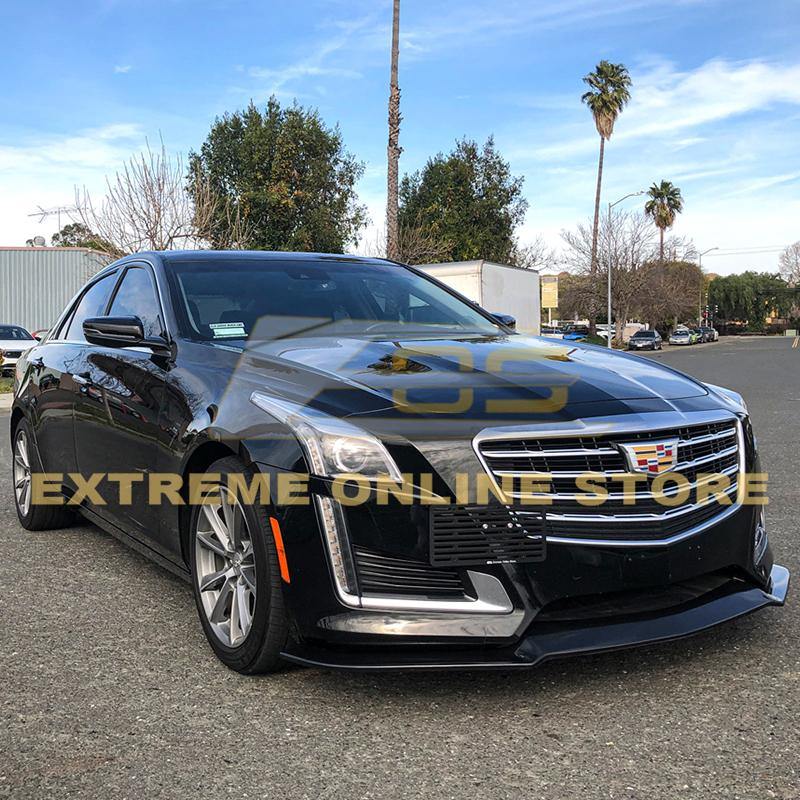 2014-19 Cadillac CTS Vsport Front Splitter - Extreme Online Store