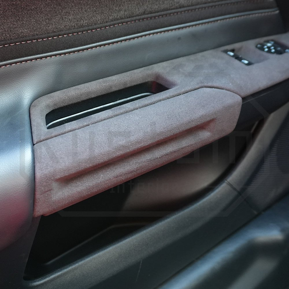 Ford Mustang S650 Suede Leather Door Handle Trim 2024+