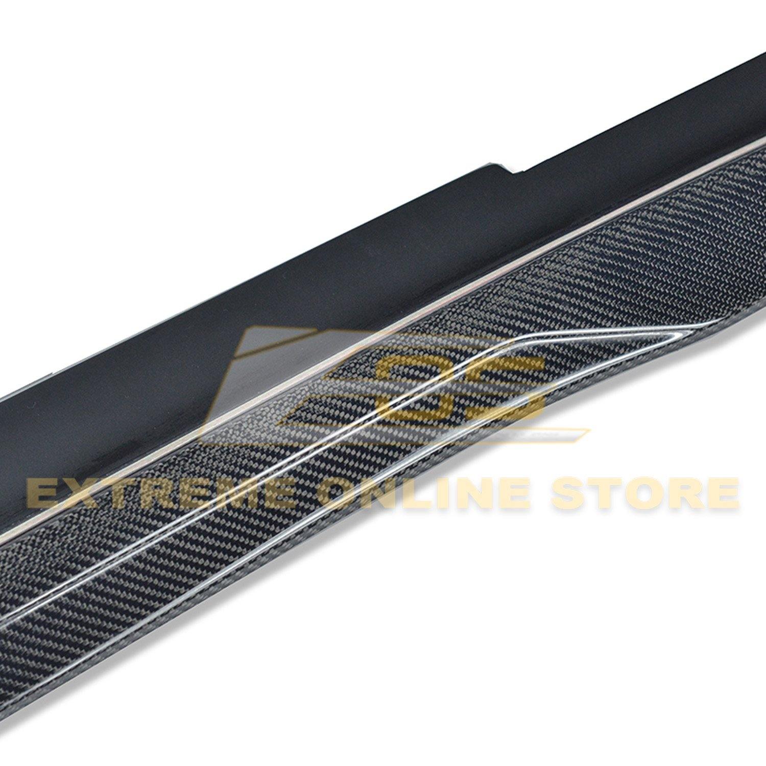 2016-Present Cadillac CTS-V Carbon Fiber Front Splitter & Side Skirts Rockerst - Extreme Online Store