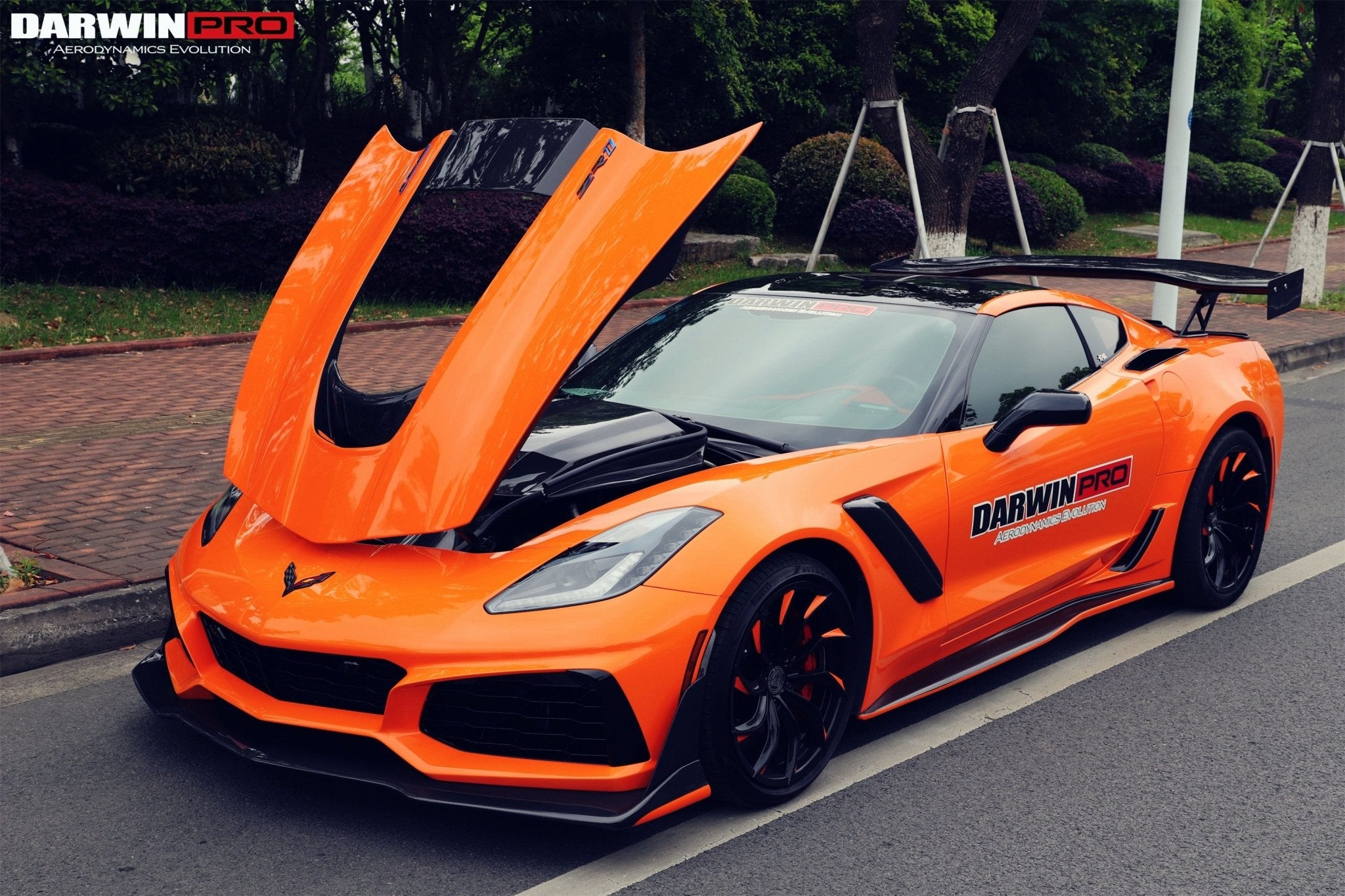 2013-2019 Corvette C7 Z51 Convert ZR1 Style Full Body Kit