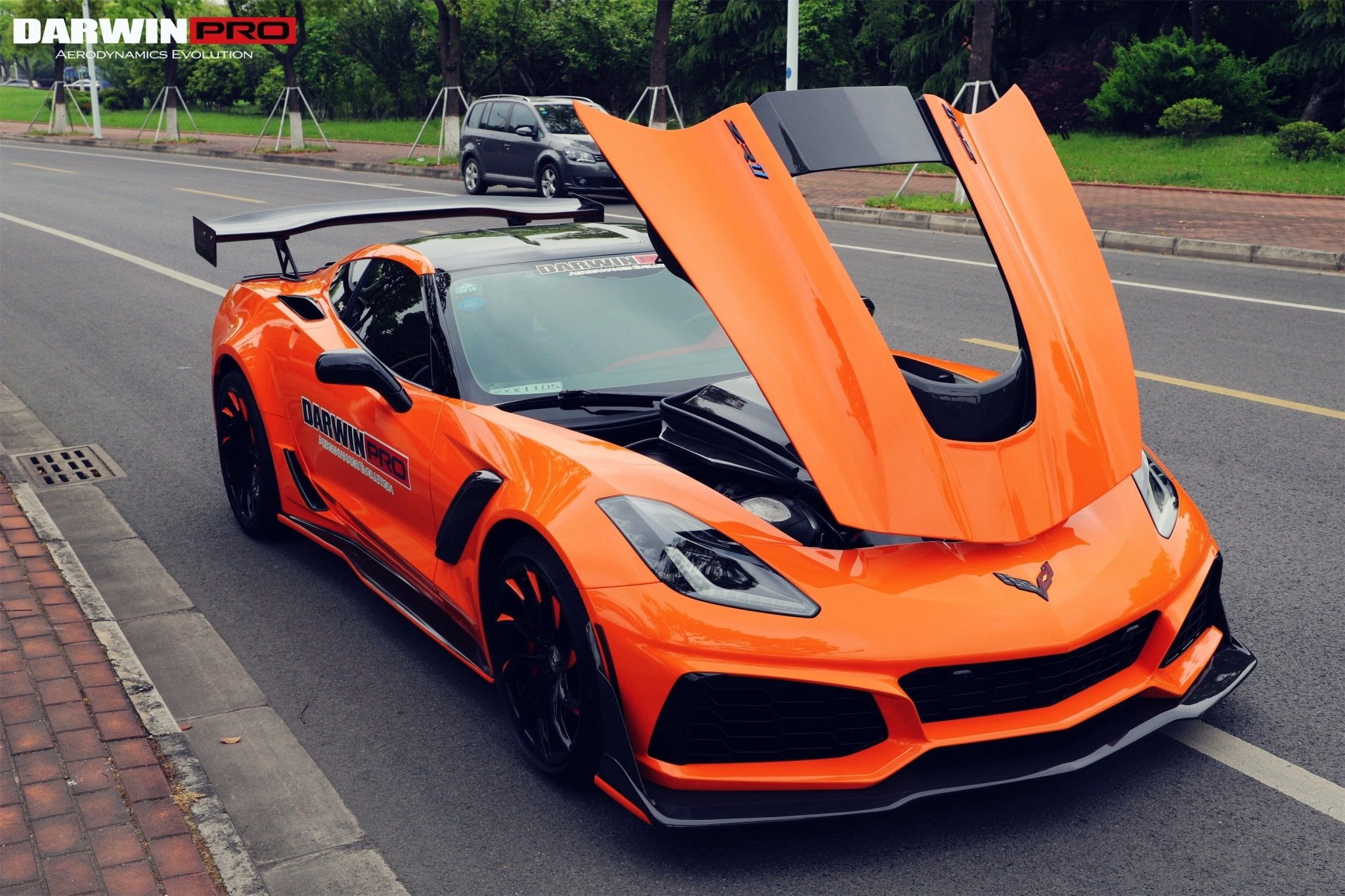 2013-2019 Corvette C7 Z51 Convert ZR1 Style Full Body Kit