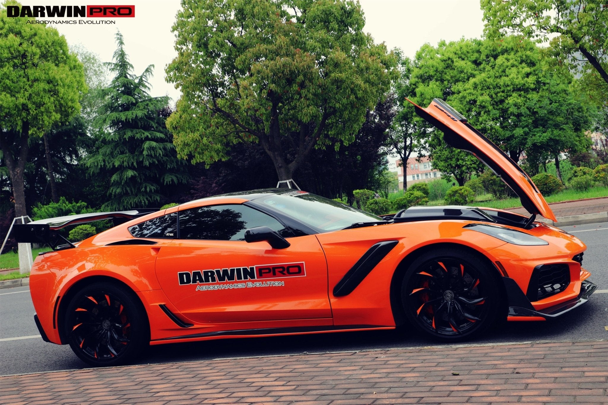 2013-2019 Corvette C7 Z51 Convert ZR1 Style Full Body Kit