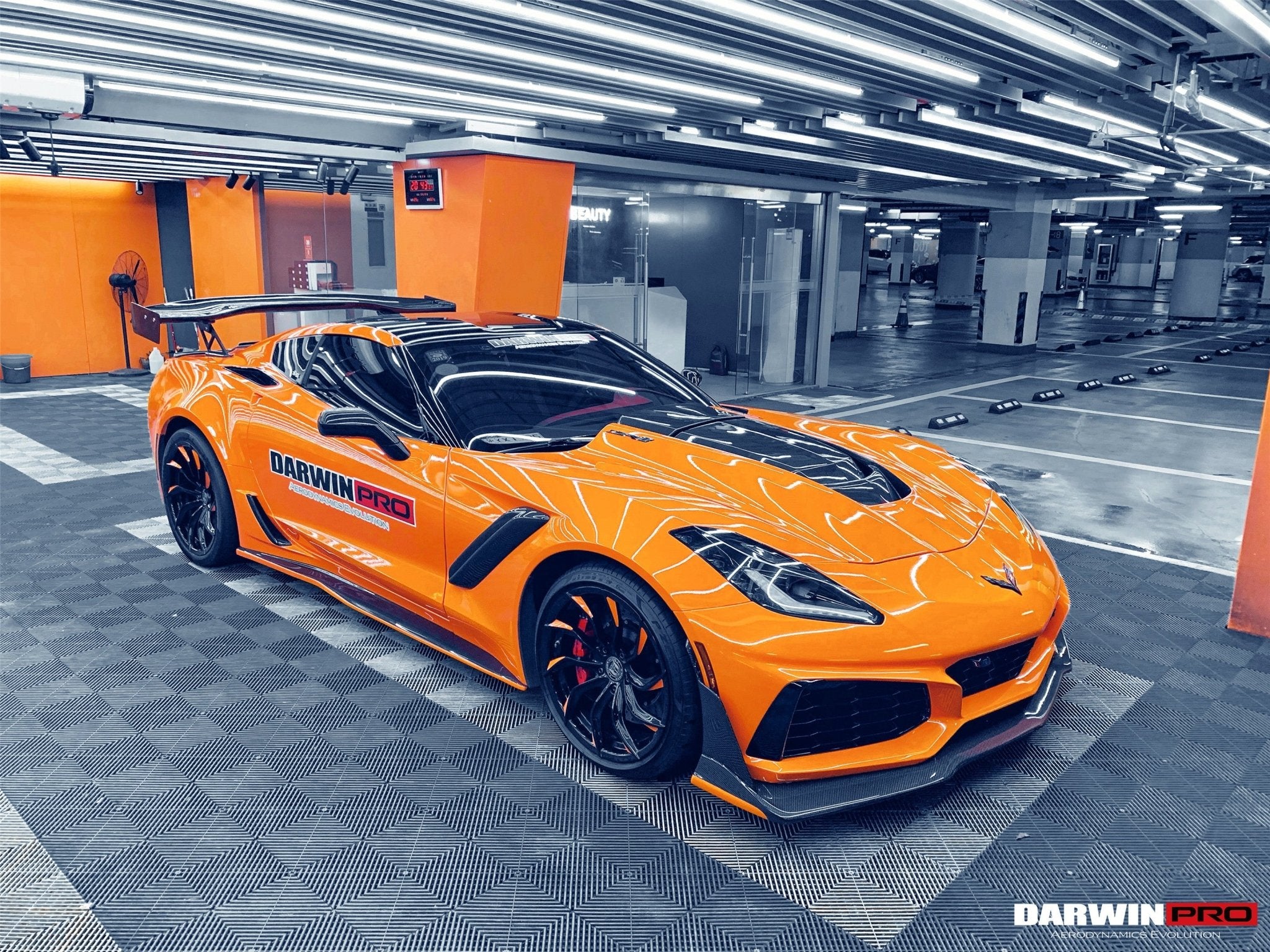 2013-2019 Corvette C7 Z51 Convert ZR1 Style Full Body Kit