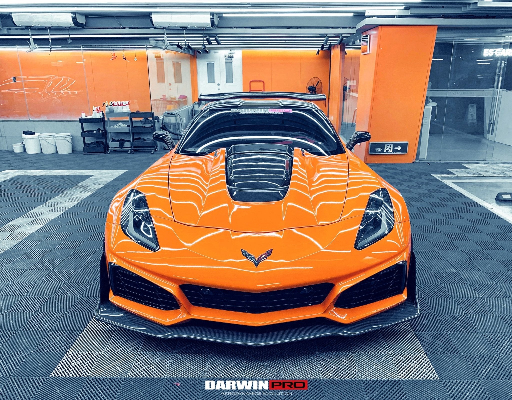 2013-2019 Corvette C7 Z51 Convert ZR1 Style Full Body Kit