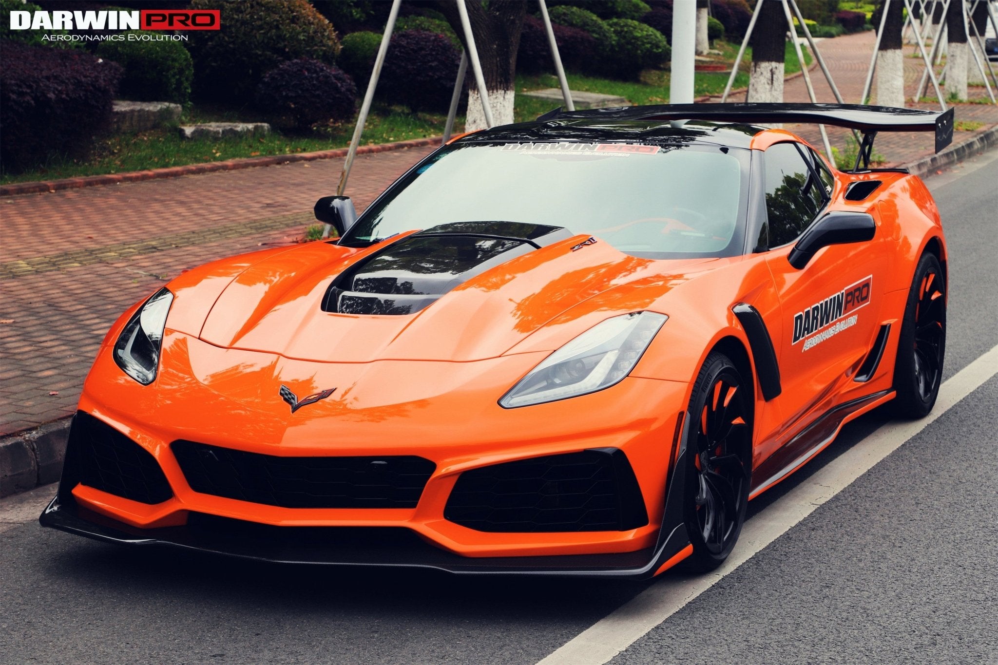 2013-2019 Corvette C7 Z51 Convert ZR1 Style Full Body Kit