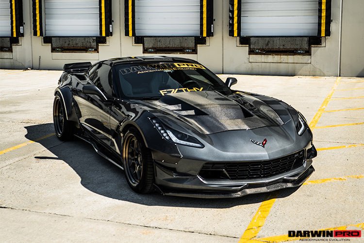 2013-2019 Corvette C7 Z51 Z06 Grandsport Carbon Fiber Canards