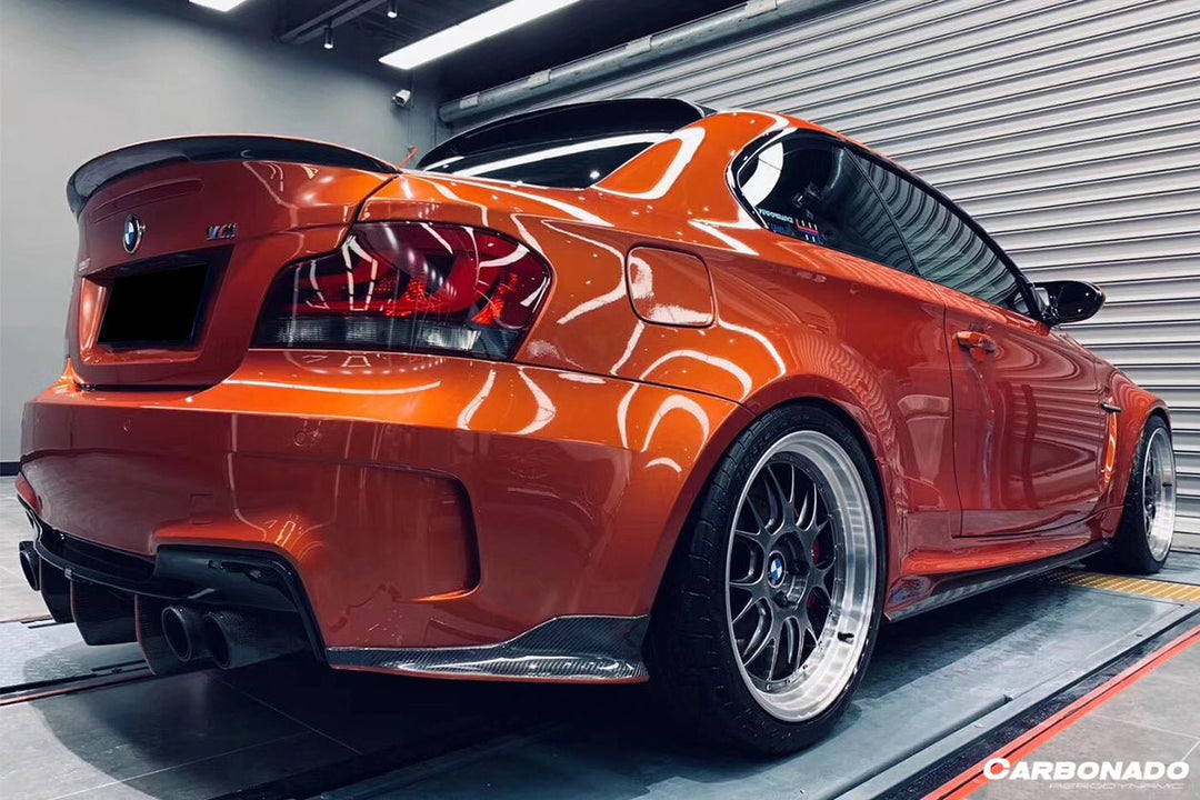 2008-2013 BMW E82 1M Series RZ Style Carbon Fiber Trunk Spoiler – Bayoptiks