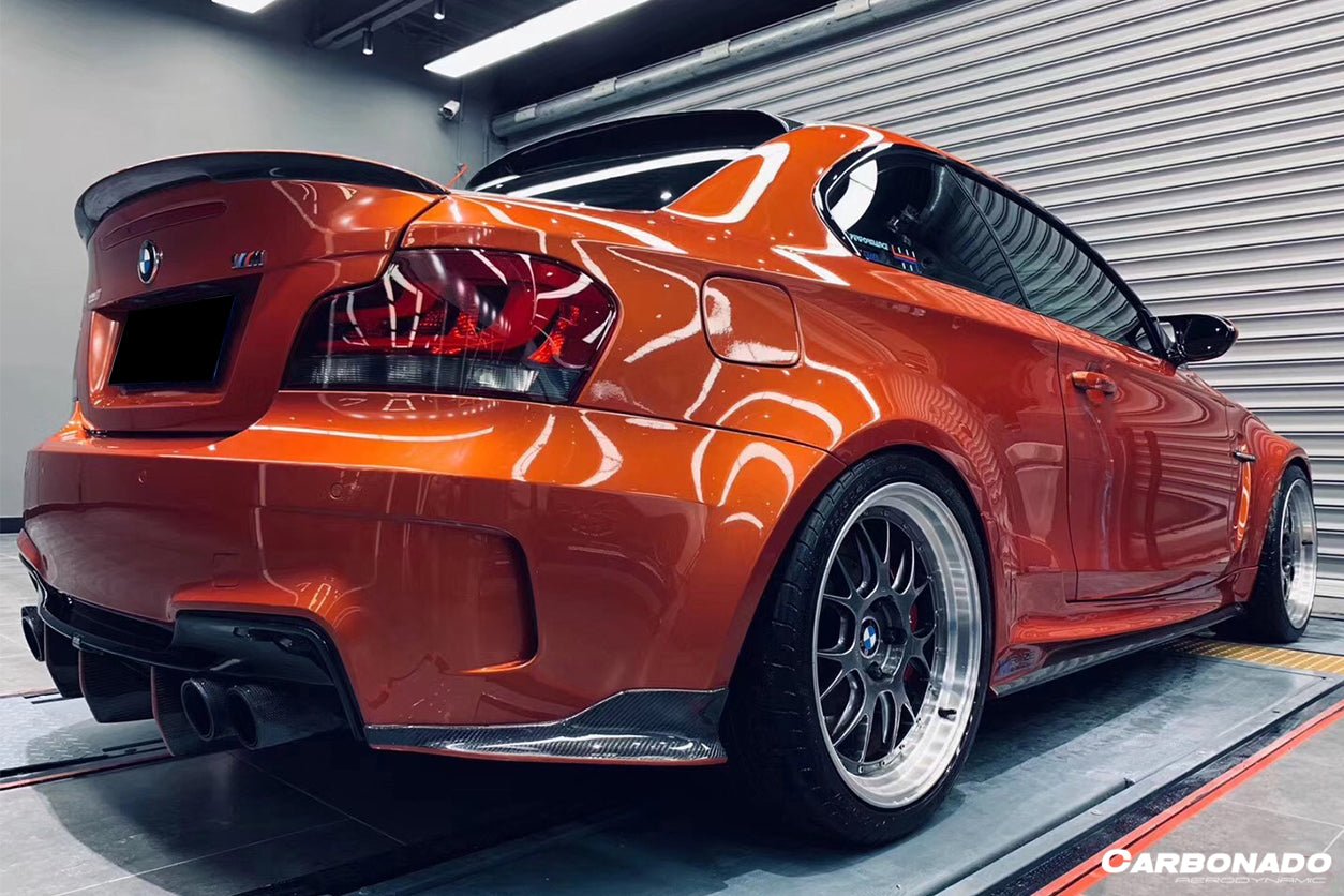 2008-2013 BMW E82 1M Series RZ Style Carbon Fiber Trunk Spoiler