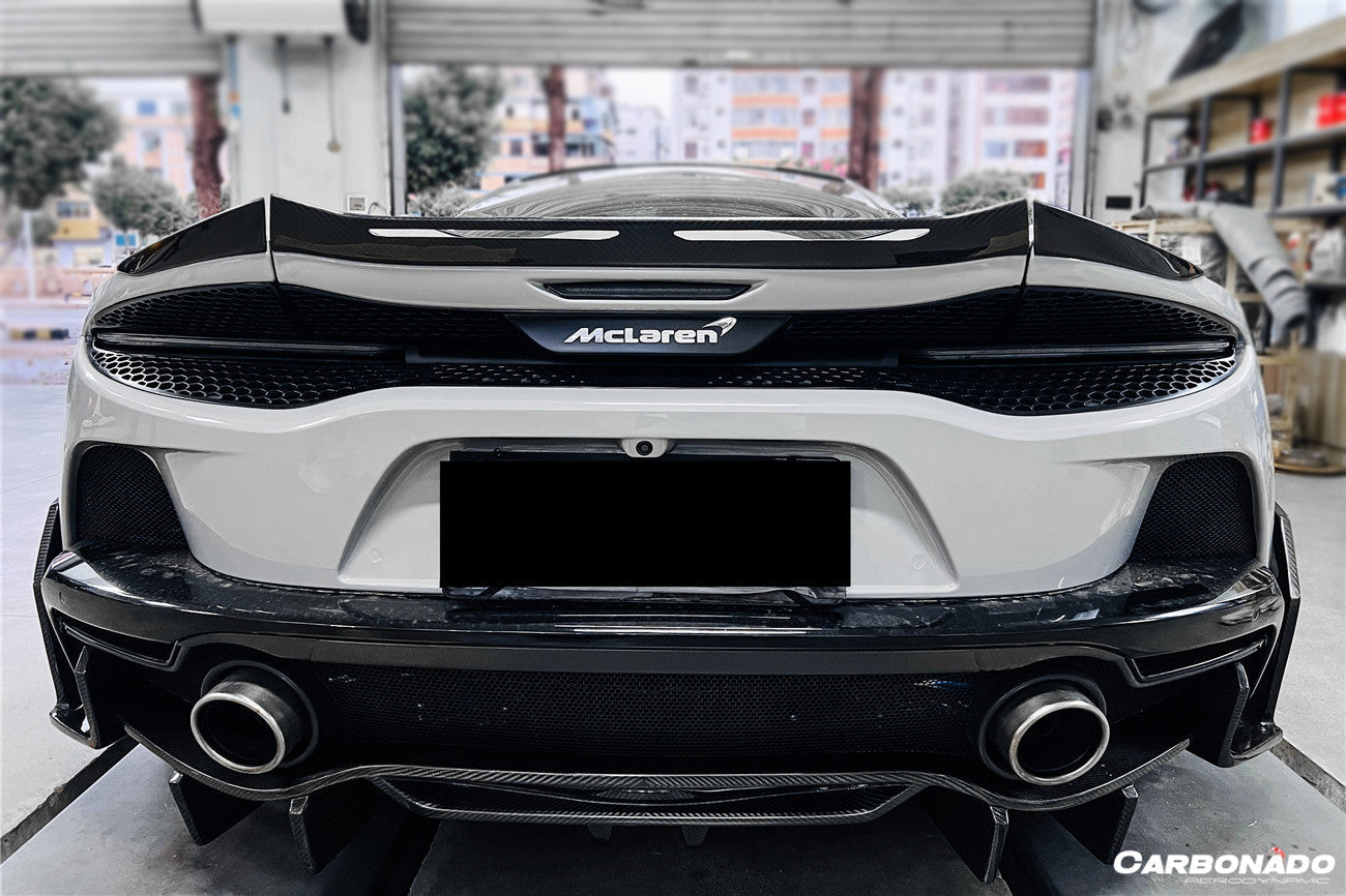 2020 - 2023 McLaren GT WP Style Dry Carbon Fiber Trunk Spoiler