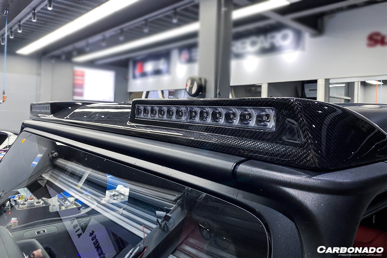 2019 - 2023 Mercedes Benz G-Class W464 G-Wagon BR Style Front Roof Spoiler