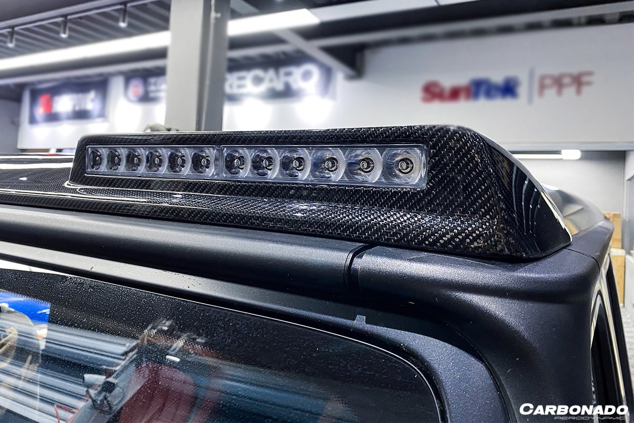 2019 - 2023 Mercedes Benz G-Class W464 G-Wagon BR Style Front Roof Spoiler