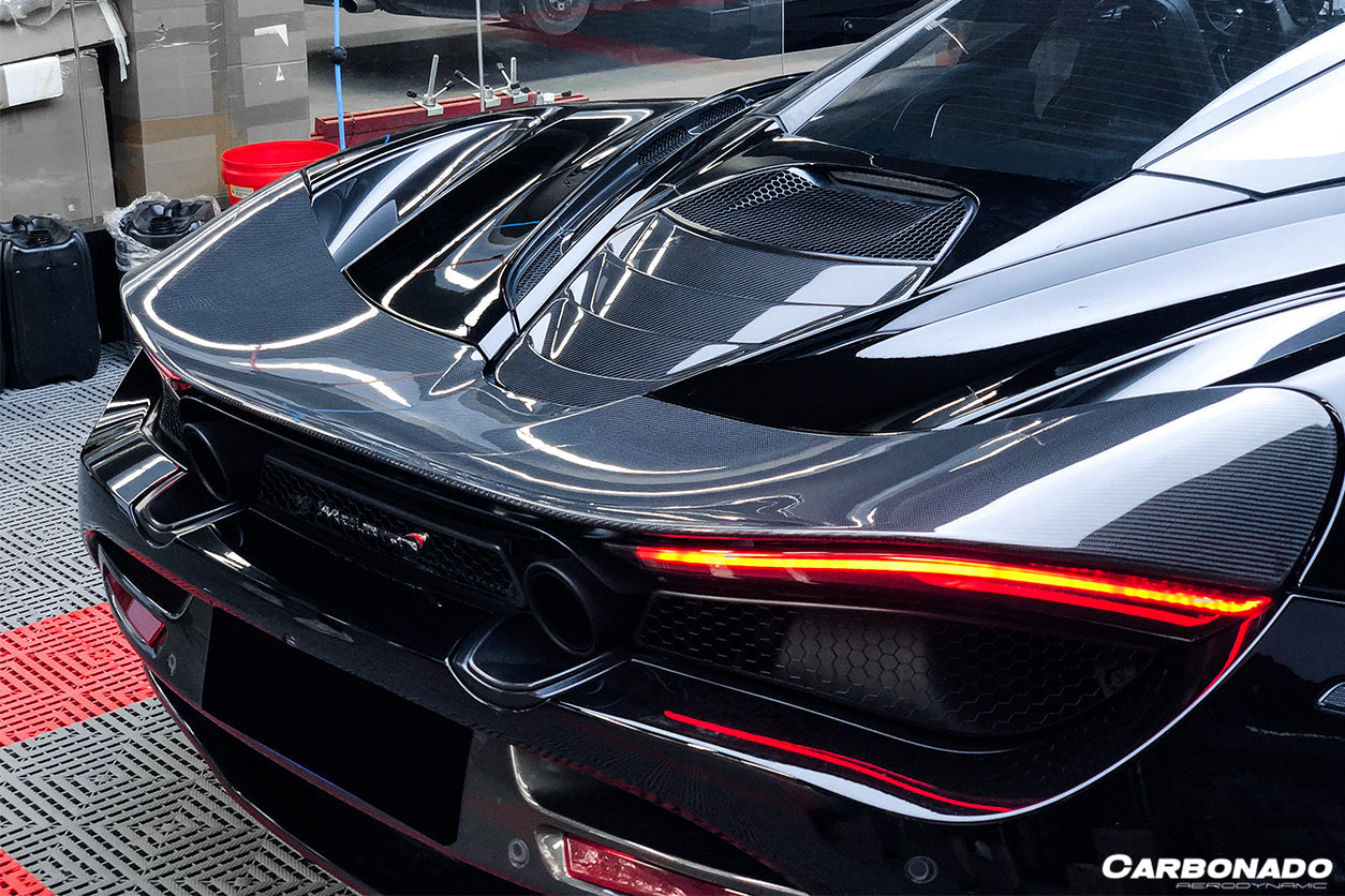 2017 - 2020 McLaren 720s VRS Style Carbon Fiber Trunk Spoiler