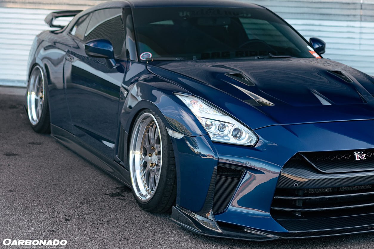 2008 - 2022 Nissan GTR R35 CBA/DBA/EBA TS Style Front Bumper