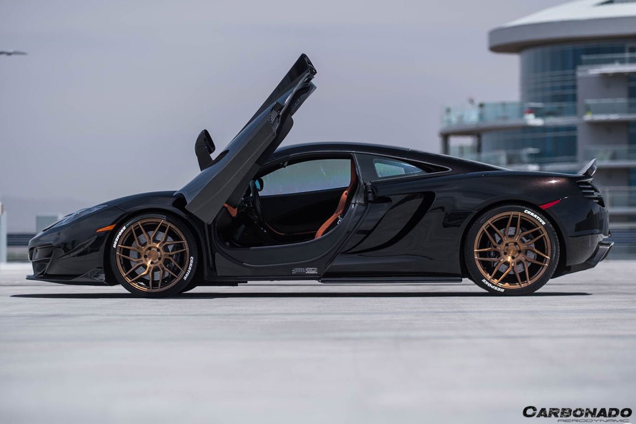 2011 - 2015 McLaren MP4 12C 650S RZS Style Carbon Fiber Side Skirts
