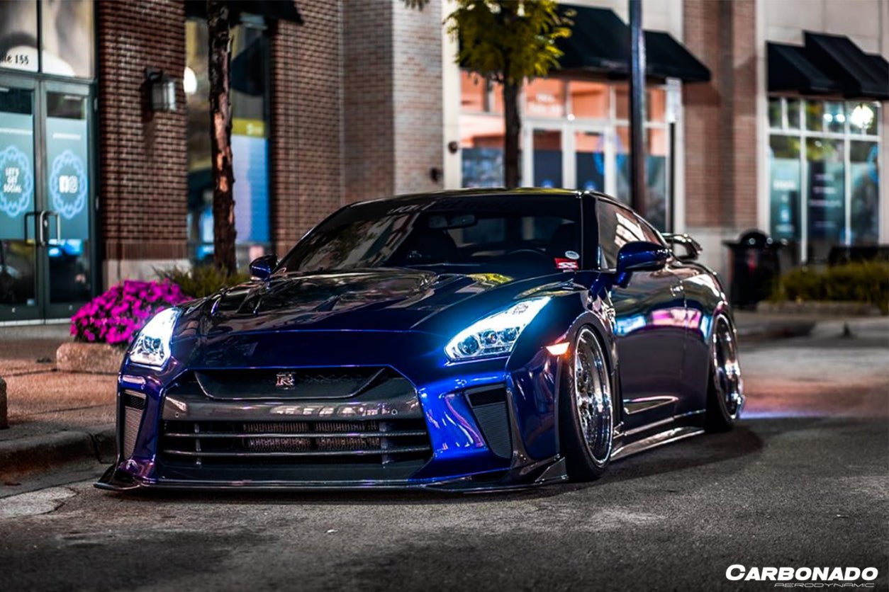 2008 - 2022 Nissan GTR R35 CBA/DBA/EBA TS Style Front Bumper