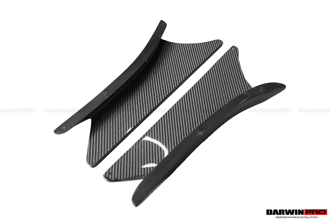 2015 - 2018 Mercedes Benz W205 C63/S AMG Sedan IMP Performance Carbon Fiber Rear Caps