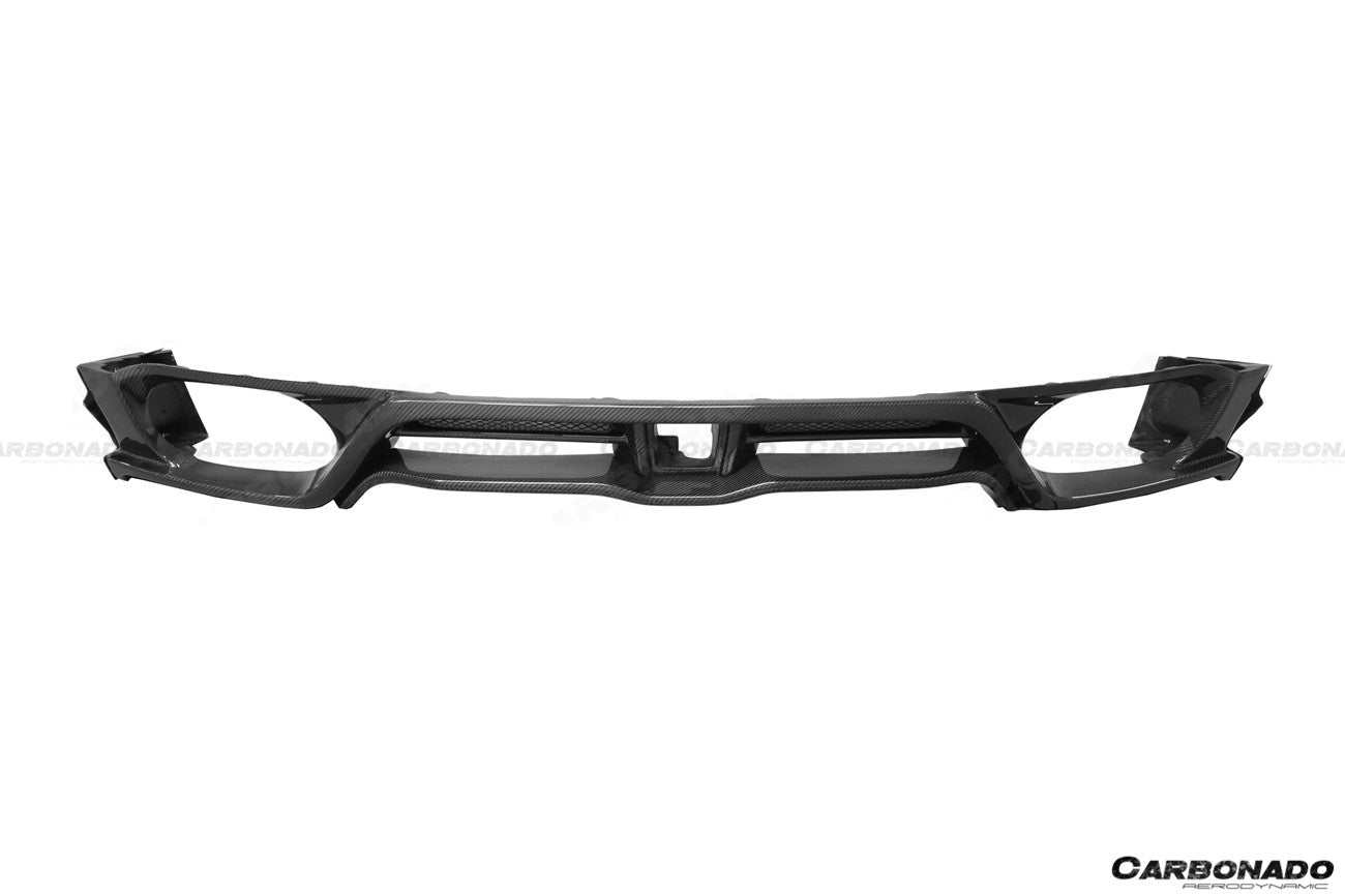 2012 - 2016 Nissan GTR R35 DBA VA Style Rear Diffuser with LED Light