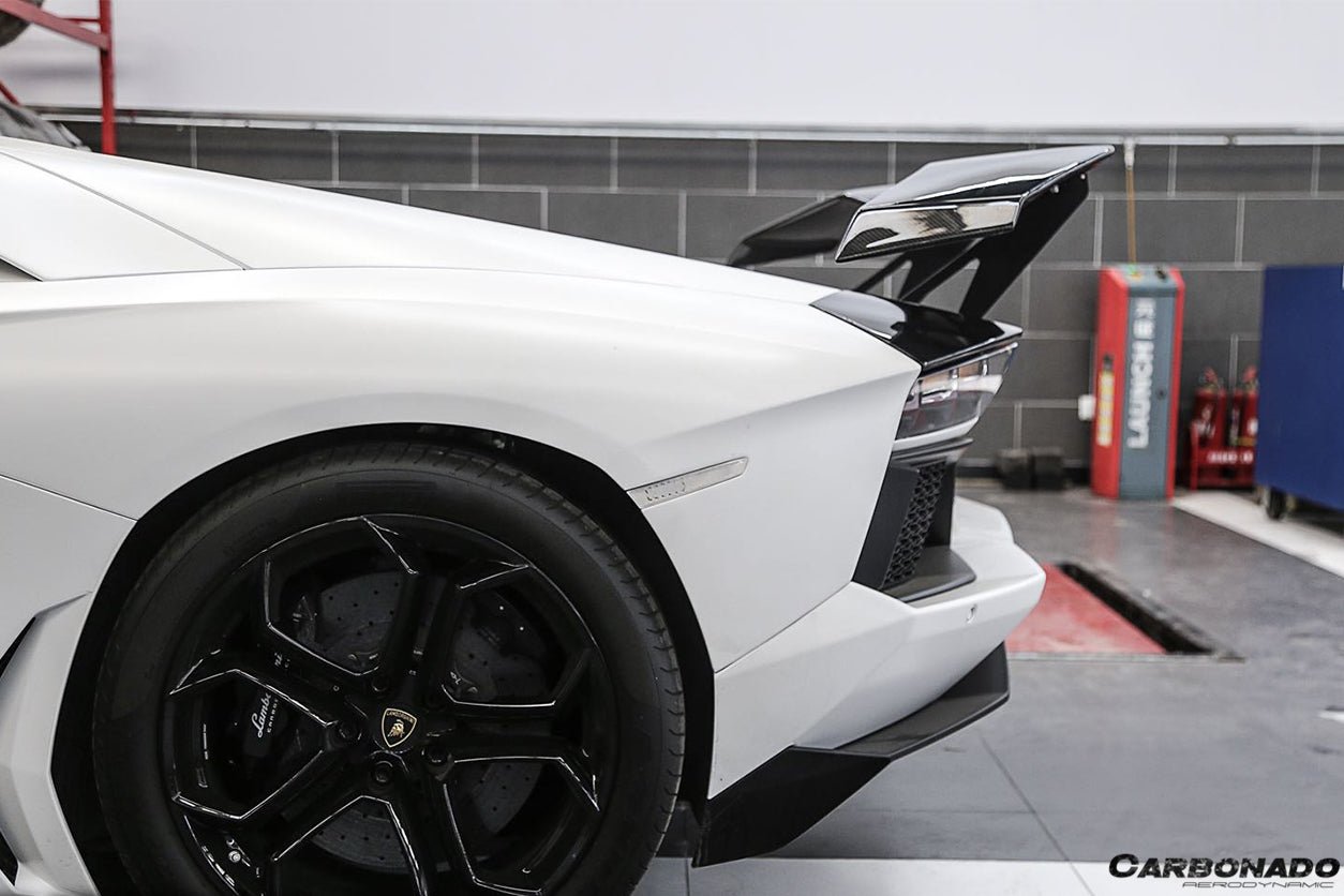 2011-2021 Lamborghini Aventador RZS Style Carbon Fiber Trunk Spoiler Wing