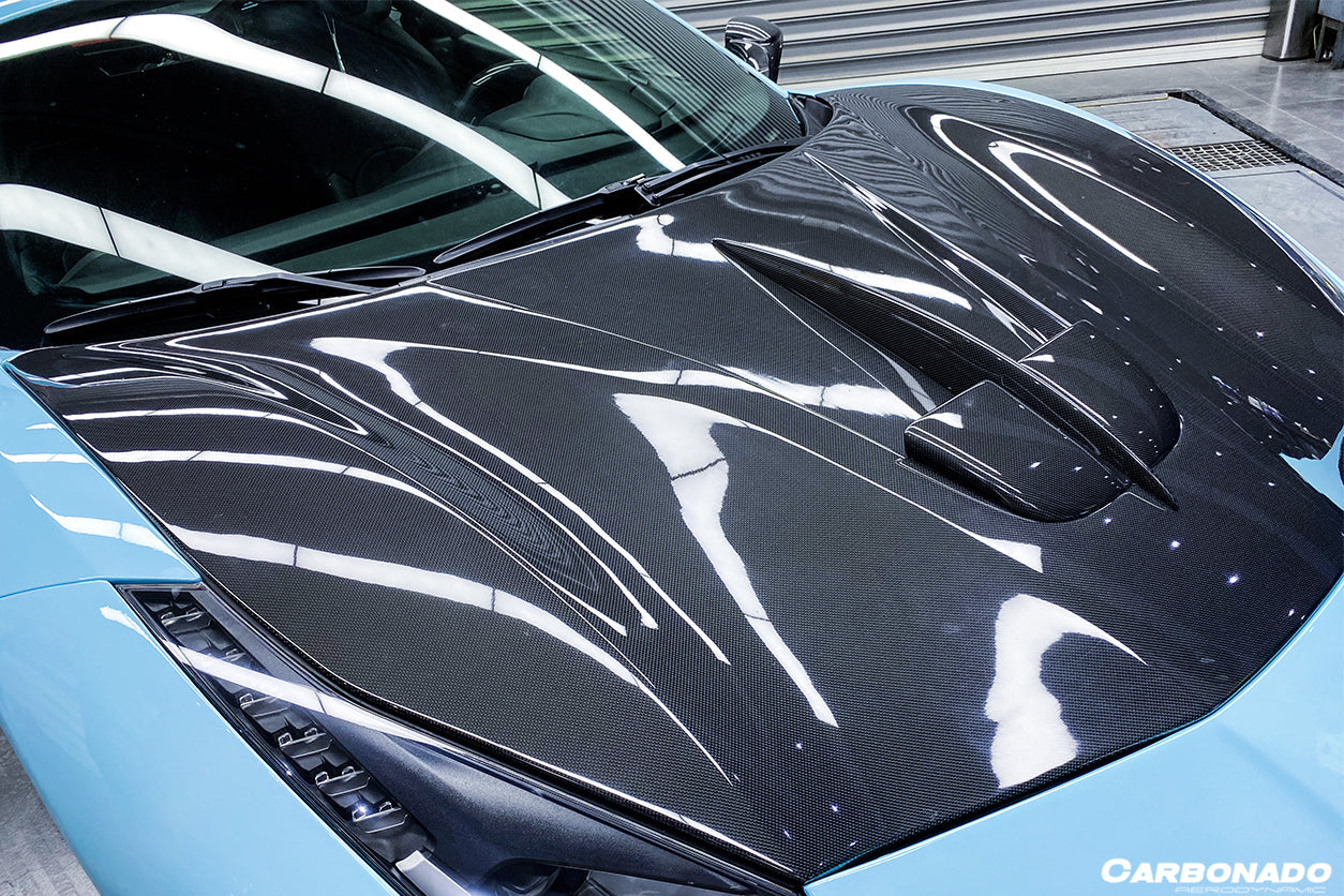 2015 - 2020 Ferrari 488 GTB&Spyder MA Style Hood