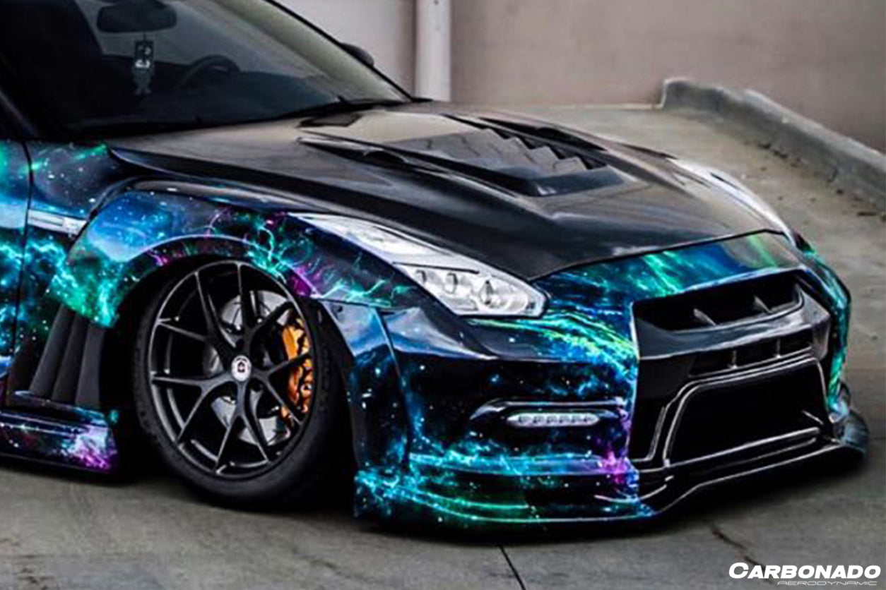 2012 - 2016 Nissan GTR R35 DBA VA Style Front Bumper