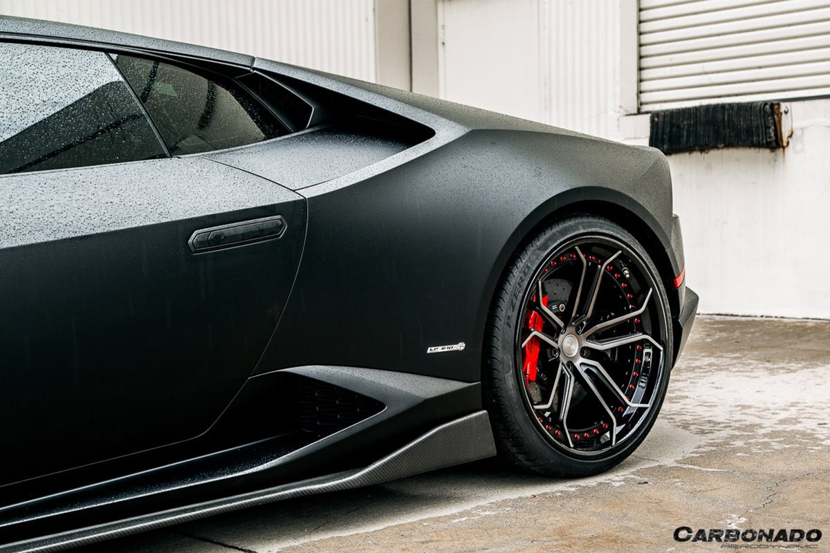 2015 - 2019 Lamborghini Huracan LP610&LP580 AYP Style Carbon Fiber Side Skirts Under Board