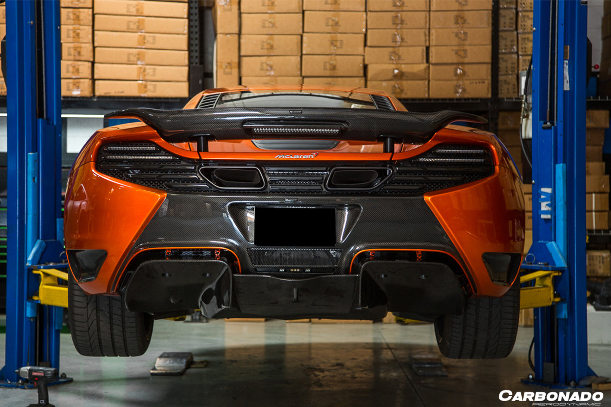 2011 - 2017 McLaren MP4 12C/650S VS Style Rear Bumper & Diffuser