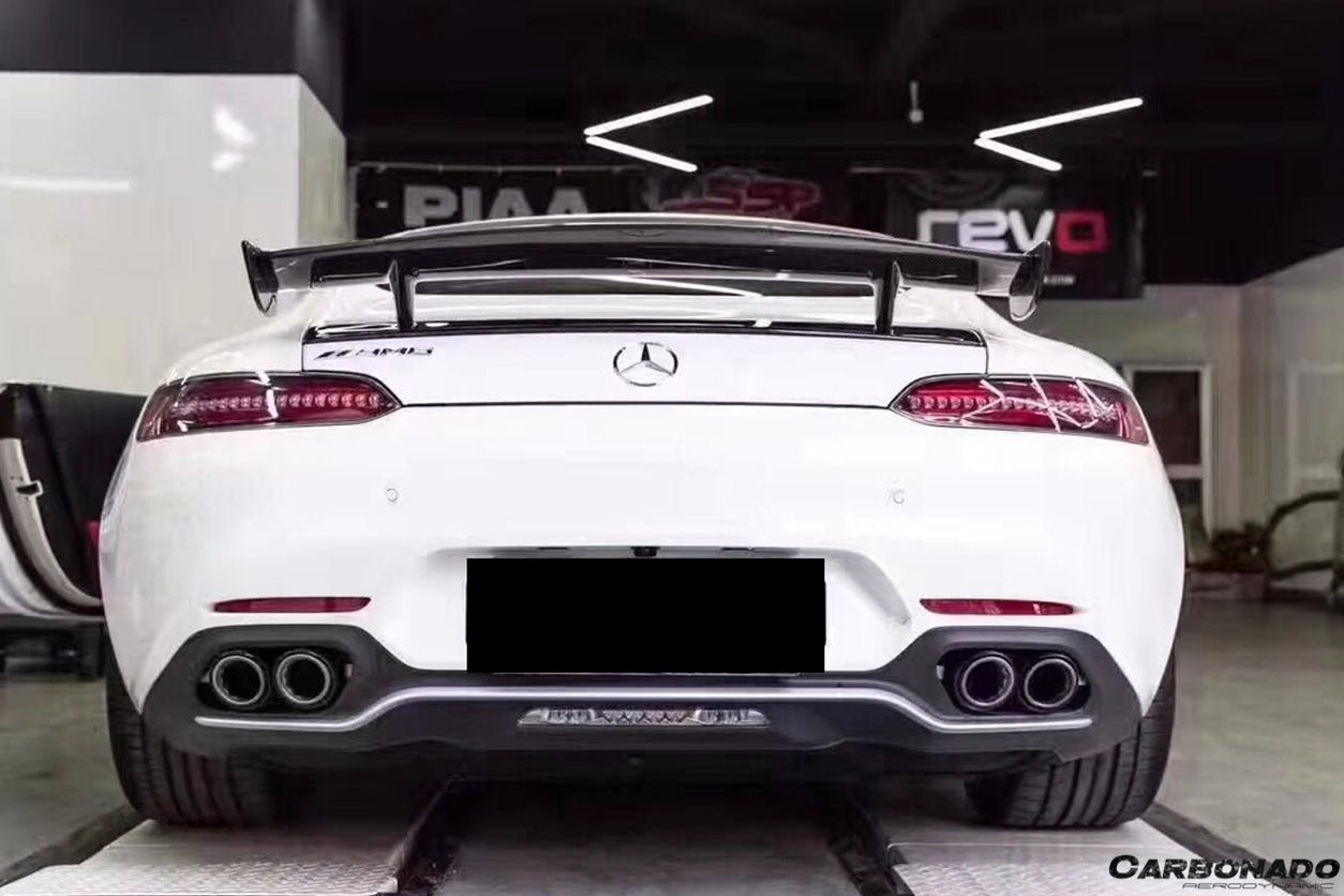 2015 - 2020 Mercedes Benz AMG GT/GTS/GTC RZS Style Carbon Fiber Trunk Spoiler