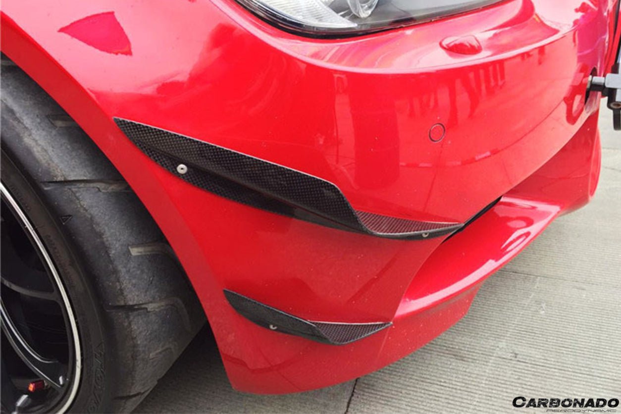 2008-2012 BMW E9X M3 KA Style Carbon Fiber Canards