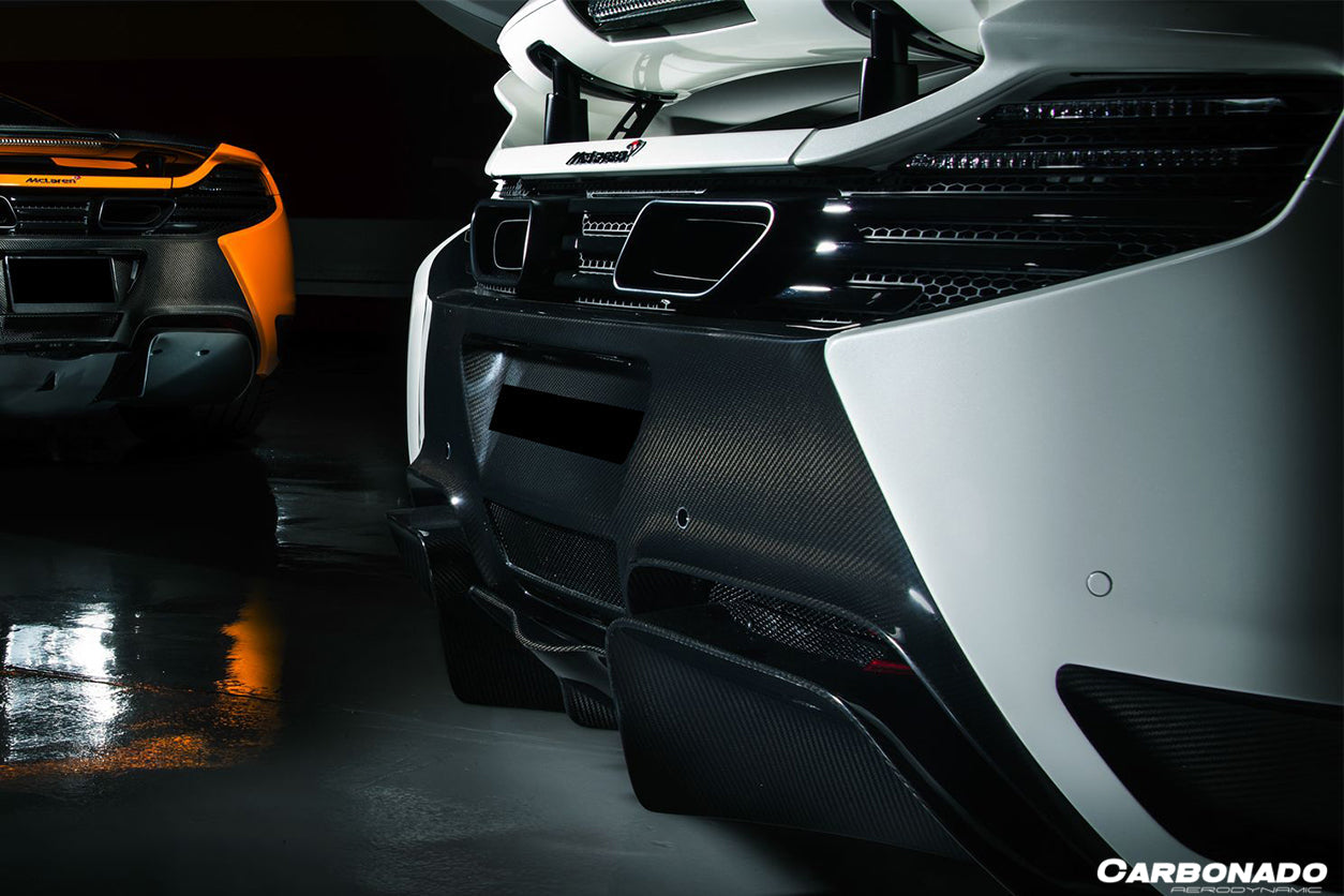 2011 - 2017 McLaren MP4 12C/650S VS Style Rear Bumper & Diffuser