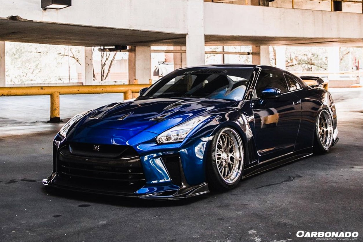 2008 - 2022 Nissan GTR R35 CBA/DBA/EBA TS Style Front Bumper