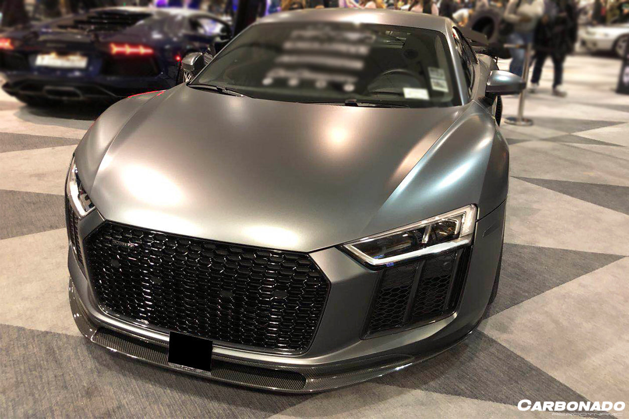 2016 - 2019 Audi R8 VRS Style Carbon Fiber Front Lip