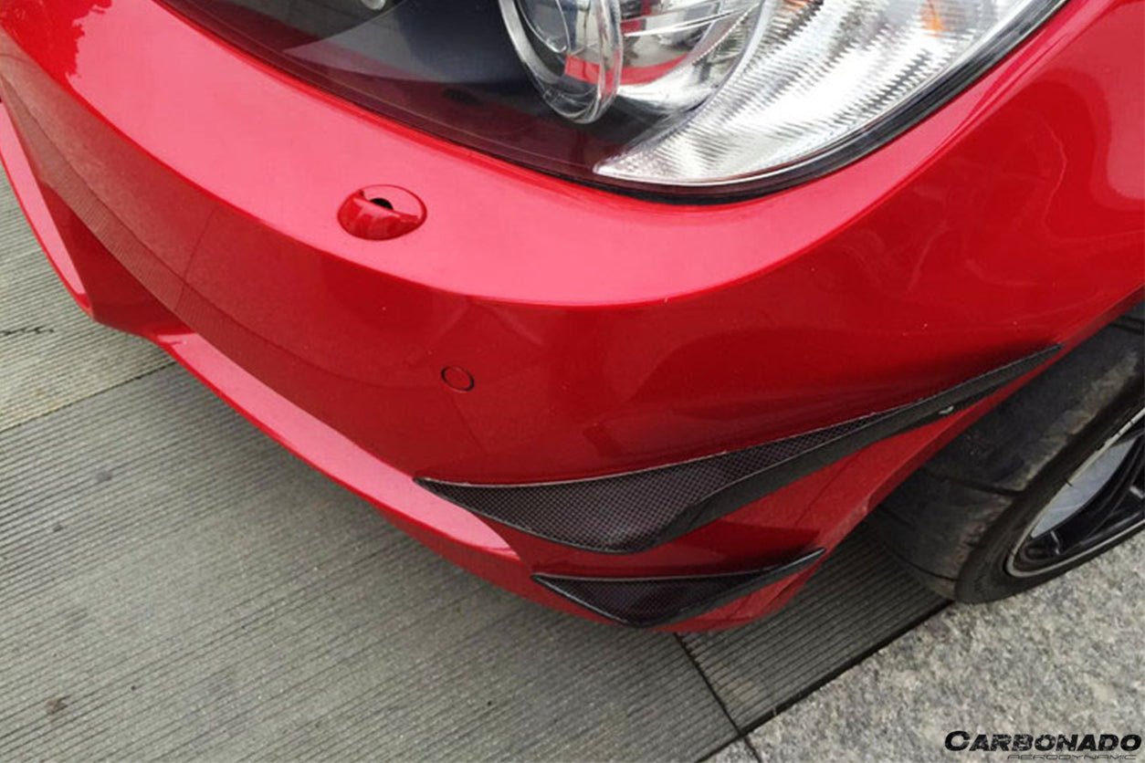 2008-2012 BMW E9X M3 KA Style Carbon Fiber Canards