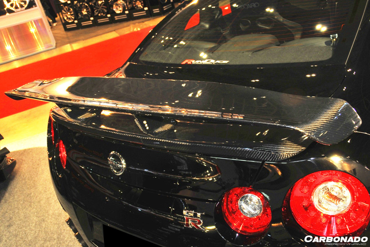 2008 - 2022 Nissan GTR R35 CBA/DBA/EBA VA-II Style Trunk Spoiler