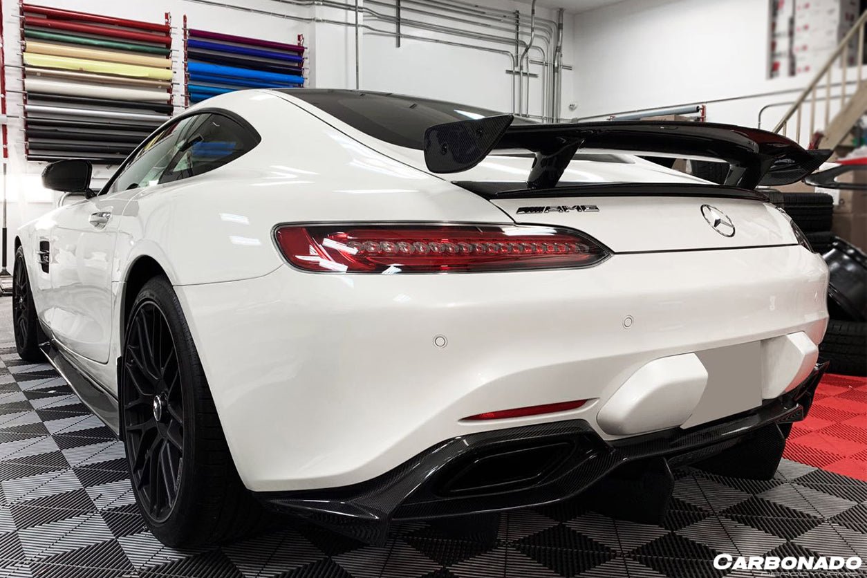 2015 - 2020 Mercedes Benz AMG GT/GTS/GTC RZS Style Carbon Fiber Trunk Spoiler