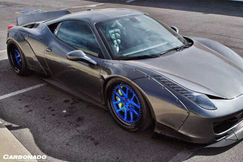 2010 - 2015 Ferrari 458 Coupe DE Style Trunk Spoiler