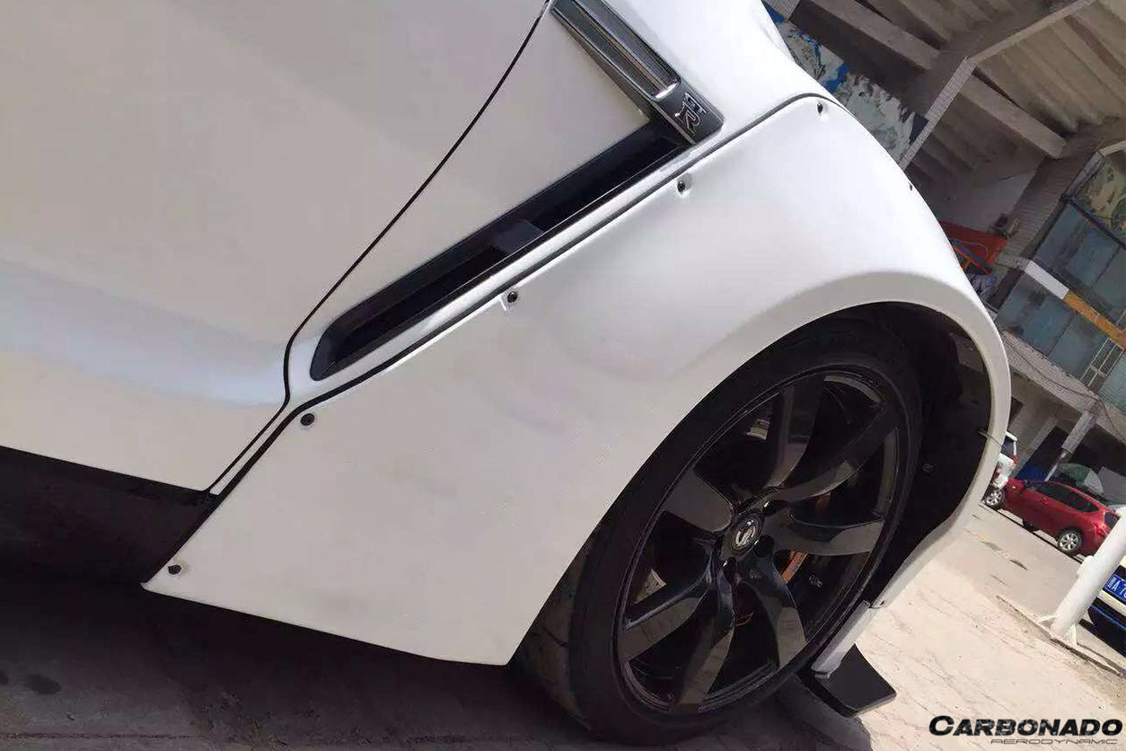 2008 - 2016 Nissan GTR R35 CBA/DBA DE Style Wide Fender Flares