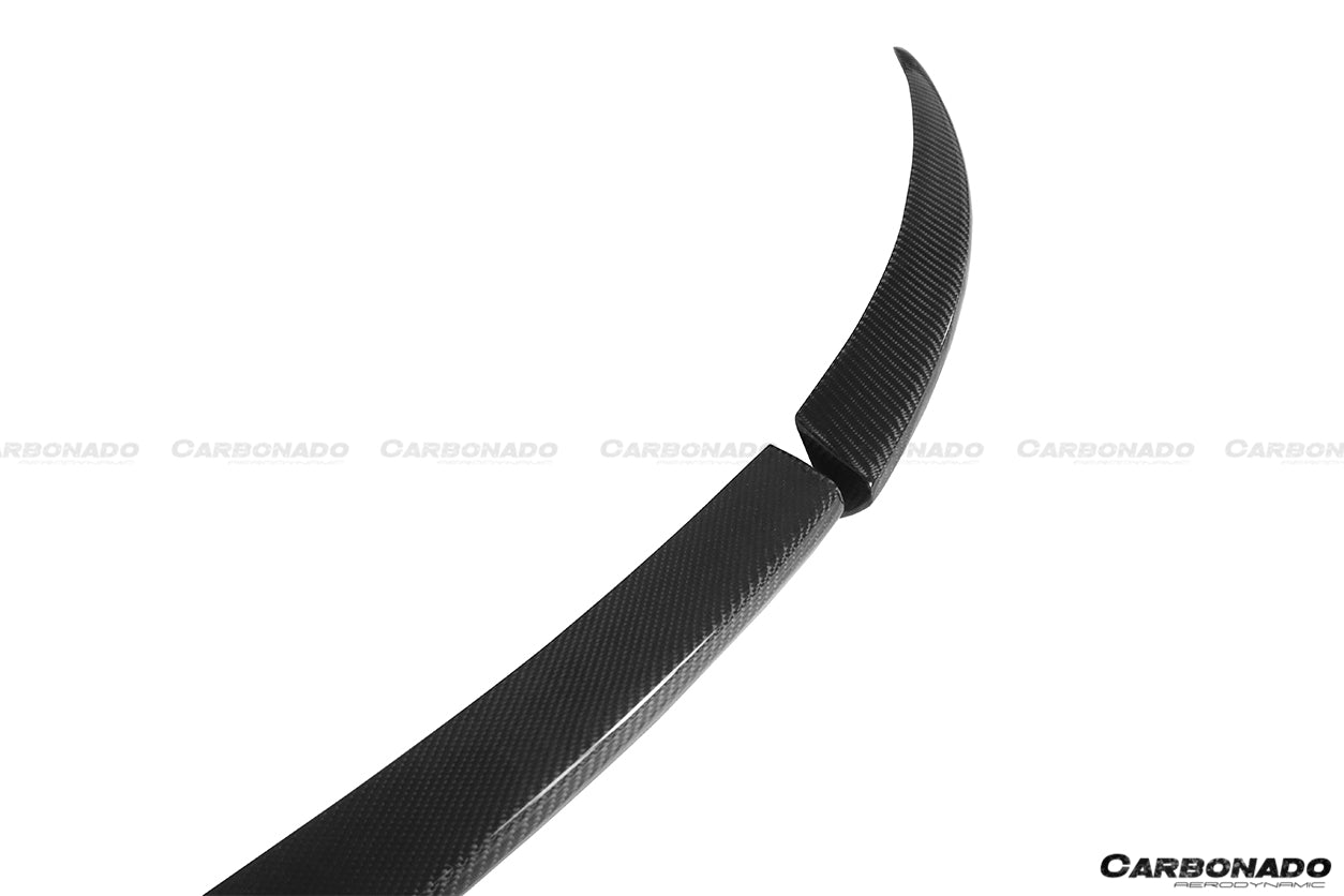 2014 - 2019 Porshe Macan BS Style Carbon Fiber Rear Decklid Spoiler