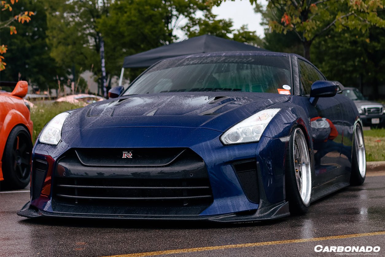 2008 - 2022 Nissan GTR R35 CBA/DBA/EBA TS Style Front Bumper