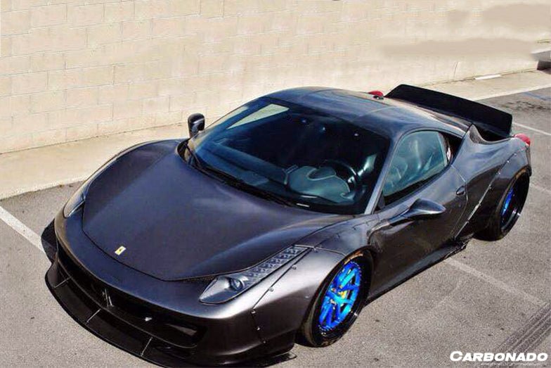 2010 - 2015 Ferrari 458 Coupe DE Style Trunk Spoiler