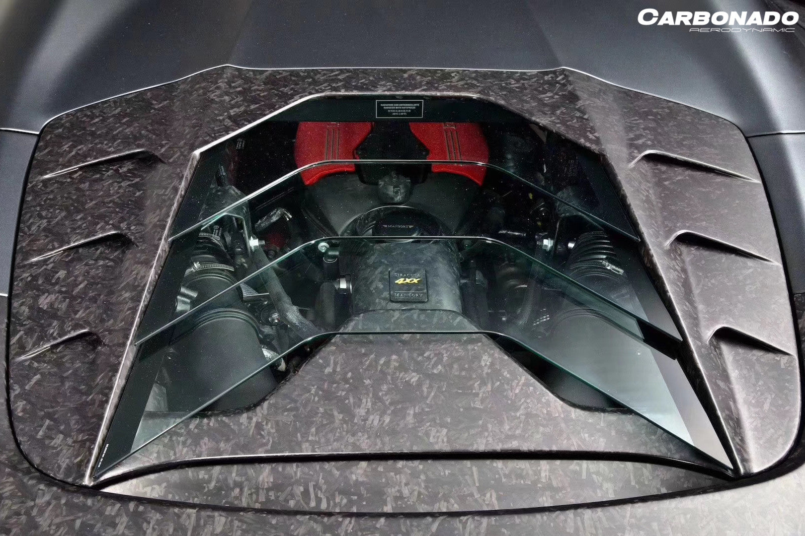 2015 - 2020 Ferrari 488 Spyder MSY Style Carbon Fiber Engine Hood