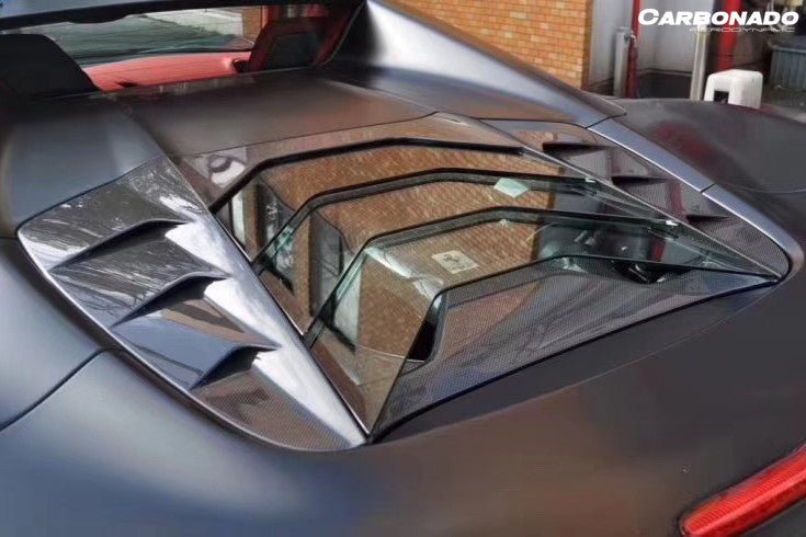 2015 - 2020 Ferrari 488 Spyder MSY Style Carbon Fiber Engine Hood