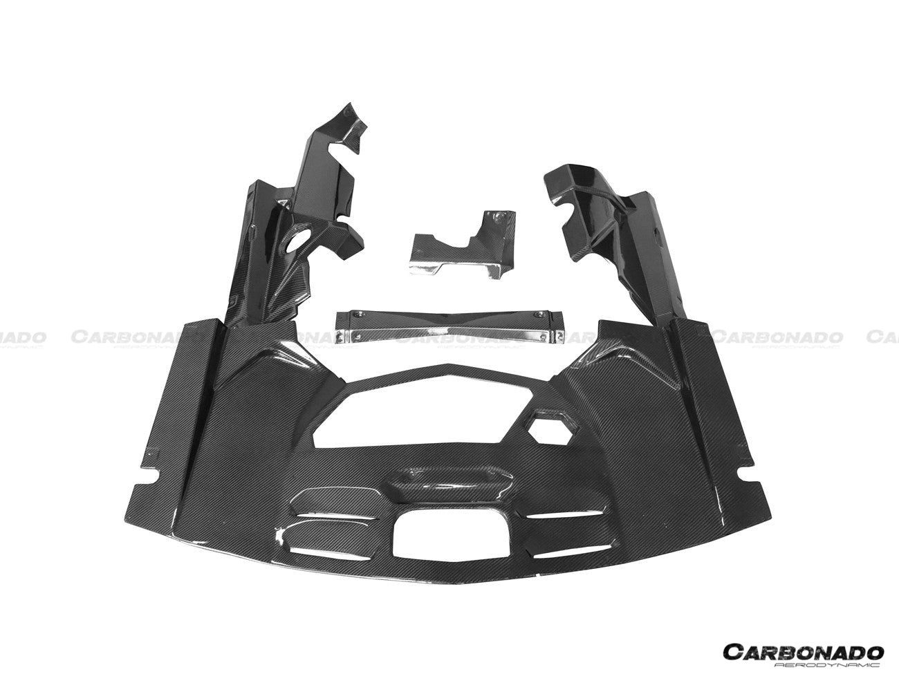 Lamborghini Aventador LB834 LP700 Coupe Carbon Fiber Engine Bay Cover Interior Replacement 2011-2016