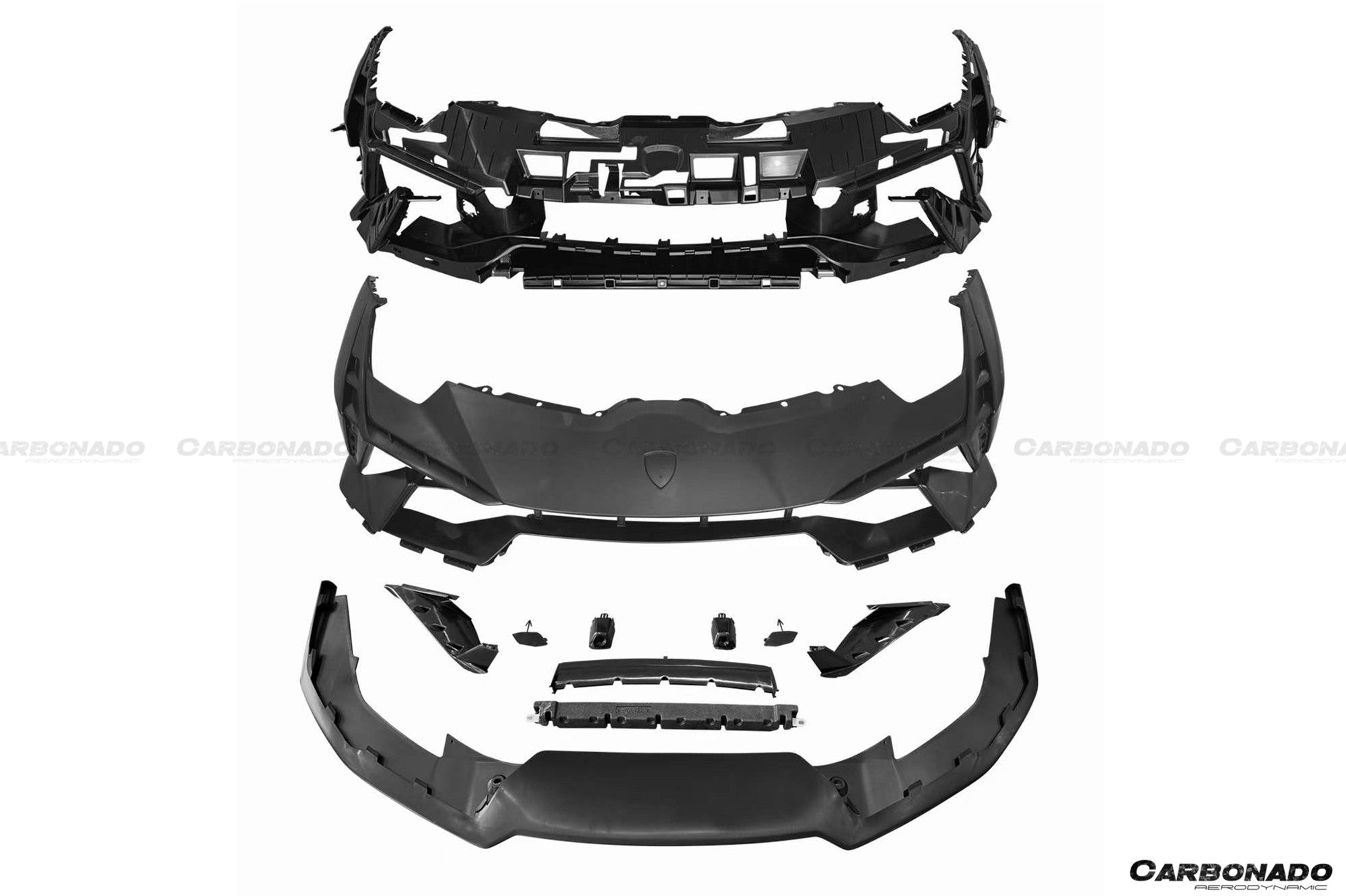 Lamborghini Huracan LP610 LP580 Evo Tecnica Style Polypropylene Front Bumper 2015-2025