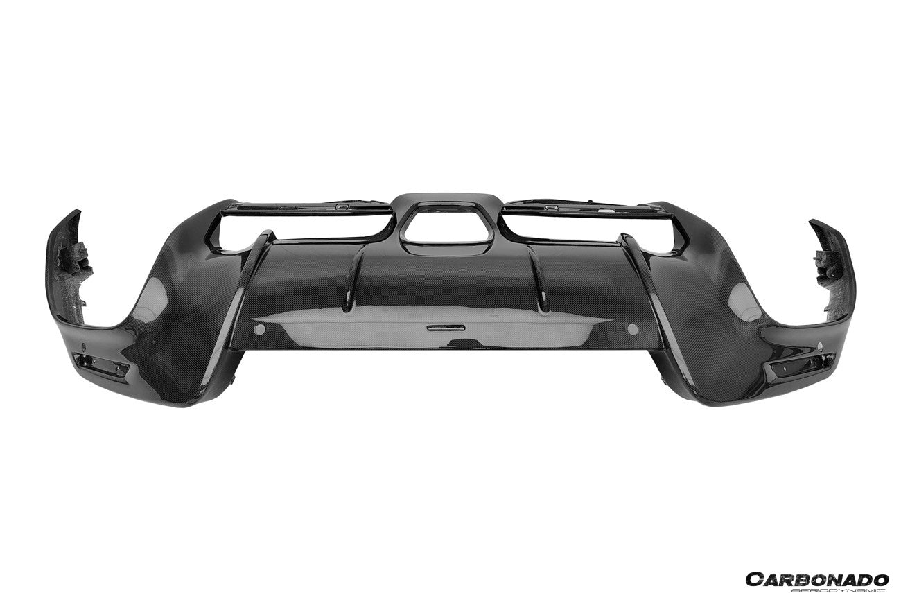 2023-2025 Ferrari Purosangue OEM Style Dry Carbon Rear Diffuser